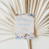 Boho Little Pumpkin Uitnodigen, Herfst Baby Boy Sh Kaart