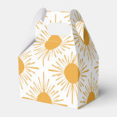 Boho Little Ray of Sun Neutral Baby shower Bedankdoosjes (Achterkant)