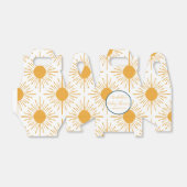 Boho Little Ray of Sun Neutral Baby shower Bedankdoosjes (Uitgevouwen)