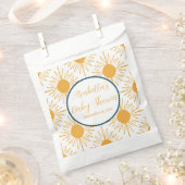 Boho Little Ray of Sun Neutral Baby shower Bedankzakje (Geknipt)