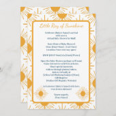 Boho Little Ray of Sun Neutrale Douche Door Afstan Kaart (Voorkant / Achterkant)