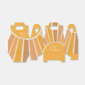 Boho Little ray of Sunshine Baby Shower Bedankdoosjes (Uitgevouwen)