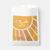 Boho Little ray of Sunshine Baby Shower Bedankzakje (Voorkant)