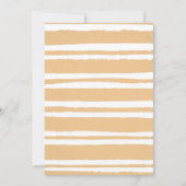 Boho Little Ray of Sunshine Baby shower Kaart (Achterkant)