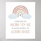 Boho Little Ray of Sunshine Envelope Station Bord Poster (Voorkant)