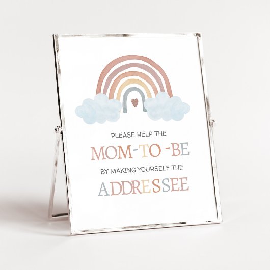 Boho Little Ray of Sunshine Envelope Station Bord Poster