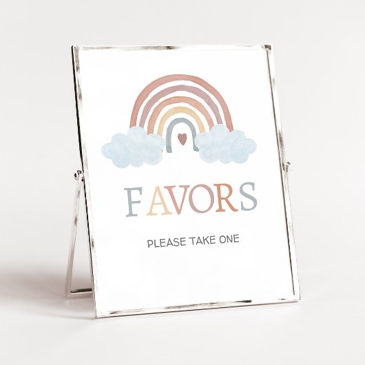 Boho Little Ray of Sunshine Favorbord Poster