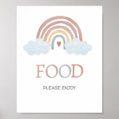 Boho Little Ray of Sunshine Voedsel Bord Poster (Voorkant)