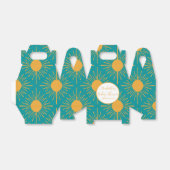 Boho Little Ray van Sun Turquoise Baby shower Bedankdoosjes (Uitgevouwen)
