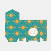 Boho Little Ray van Sun Turquoise Baby shower Bedankdoosjes (Uitgevouwen)