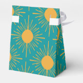 Boho Little Ray van Sun Turquoise Baby shower Bedankdoosjes (Achterkant)