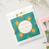 Boho Little Ray van Sun Turquoise Baby shower Bedankzakje (Gezegeld)