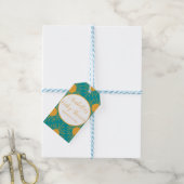 Boho Little Ray van Sun Turquoise Baby shower Cadeaulabel (Met Touw)