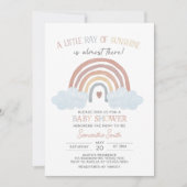 Boho Little Ray van Sunshine Baby shower Kaart (Voorkant)