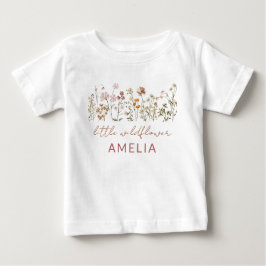 Boho Little Wildflower 1e Verjaardag Baby