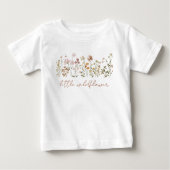 Boho Little Wildflower 1e Verjaardag Baby (Voorkant)