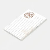 Boho Live Life in Full Bloom 3M Post-it® Notities Notes (Schuin)