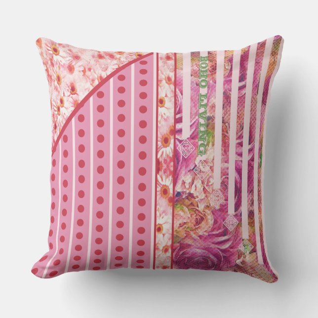 BOHO LIVING I - Pillow Buitenkussen (Voorkant)