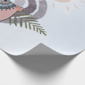 Boho Llama Cadeaupapier (Hoek)