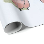 Boho Llama Cadeaupapier (Rol Hoek)