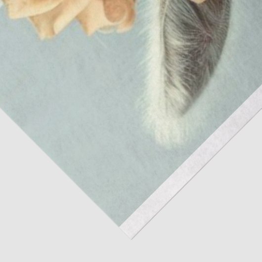 Boho Llama Decoupage Tissuepapier (Detail)