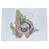 Boho Llama Groot Cadeauzakje (Voorkant)