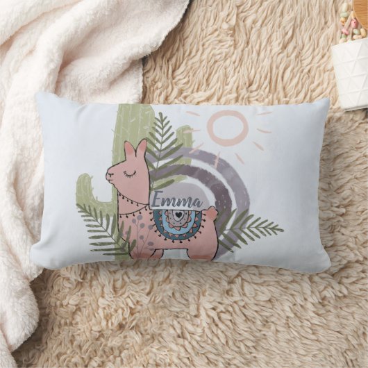 Boho Llama Kussen (Deken)