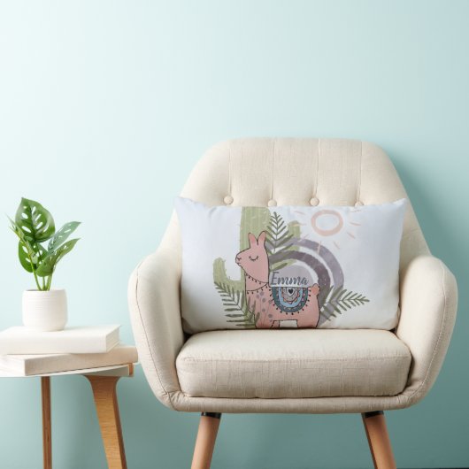 Boho Llama Kussen (Stoel)