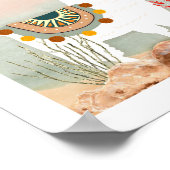 Boho Llama Nursery Poster (Hoek)