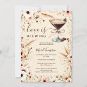 Boho Love brouwt espresso Vrijgezellenfeest Kaart (Voorkant)