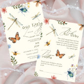 Boho Love Bug Insecten Dragonfly baby shower Kaart