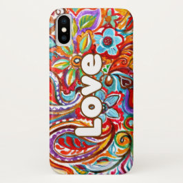 Boho Love iPhone X Hoesje