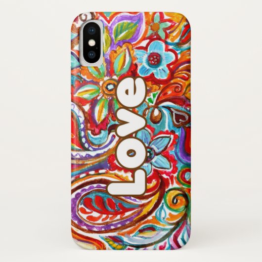 Boho Love Case-Mate iPhone Case (Achterkant)
