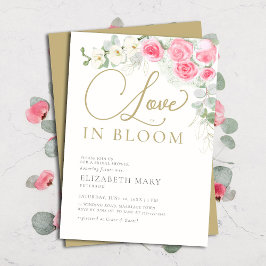 Boho Love in Bloom Rozen Orchid Chic Vrijgezellenf Kaart