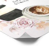 Boho Love is Brewing Fotohokje Bord Poster (Hoek)