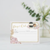 Boho Love is Brewing Vrijgezellenfeest Recipe Kaar Kaart (Staand voorkant)