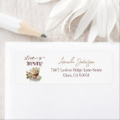 Boho Love is Brouwen Bloemen Vrijgezellenfeest Bru Etiket (Insitu)