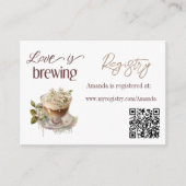 Boho Love is Brouwen Bloemen Vrijgezellenfeest Bru Informatiekaartje (Voorkant)