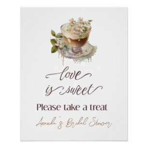 Boho Love is Brouwen Bloemen Vrijgezellenfeest Bru Perfect Poster
