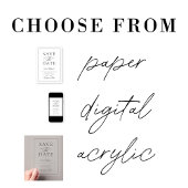 Boho Love is Vrijgezellenfeest brouwen Acryl Uitnodigingen