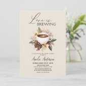 Boho Love is Vrijgezellenfeest brouwen Kaart (Staand voorkant)