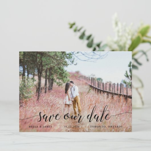 Boho Love Save the Date (Staand voorkant)