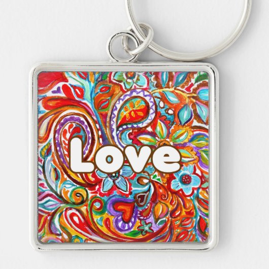 Boho Love Sleutelhanger (Voorkant)