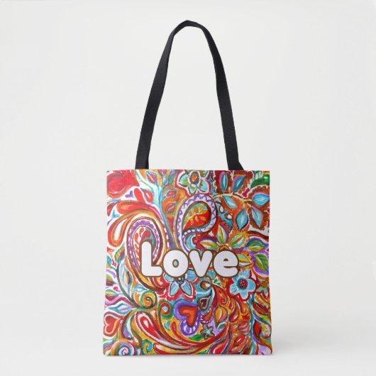 Boho Love Tote Bag (Voorkant)
