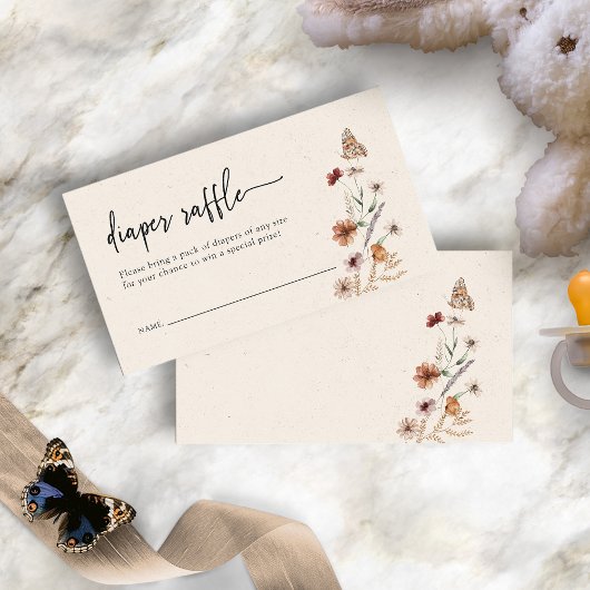 Boho Luiers Raffle Informatiekaartje