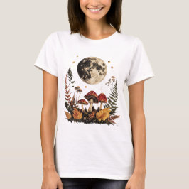 Boho Maan en Paddenstoelen T-shirt