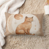 Boho Maan Kat Design Kussen (Deken)