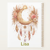 Boho Maan Mystieke Sfeer Planner (Achterkant)