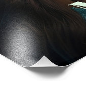 *~* Boho MAART AQUAMARINE Hoofdtooi AP53 Foto Afdruk (Hoek)