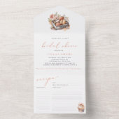 Boho Macarons Vrijgezellenfeest Recept Kaart Scheu (Binnen)